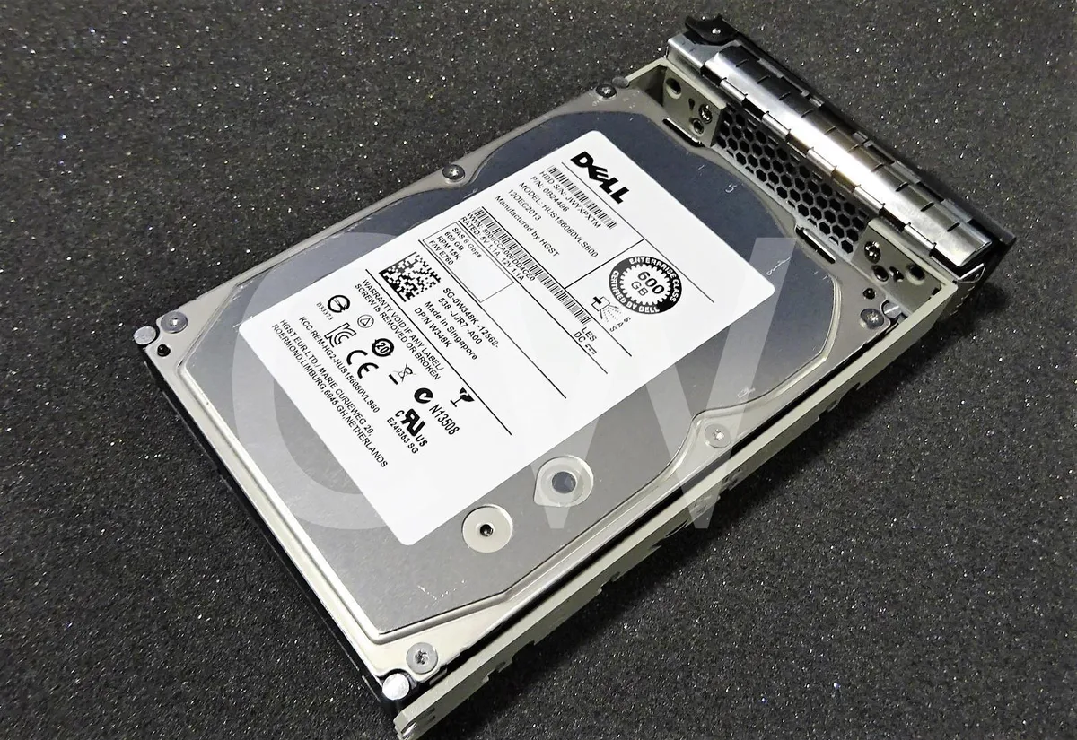 DELL DELL HUS156060VLS600 600GB 15000RPM SAS 3.5" internal hard drive — product photo