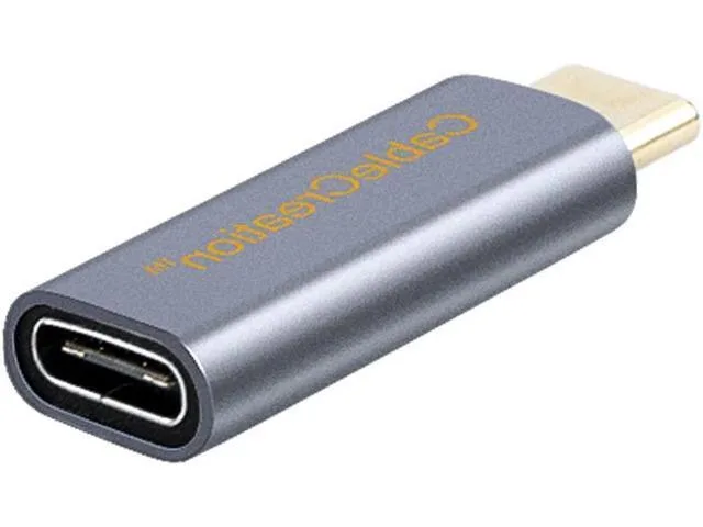 Manw Manw USB-C Male to Female Adapter 10Gbps Gray — product photo