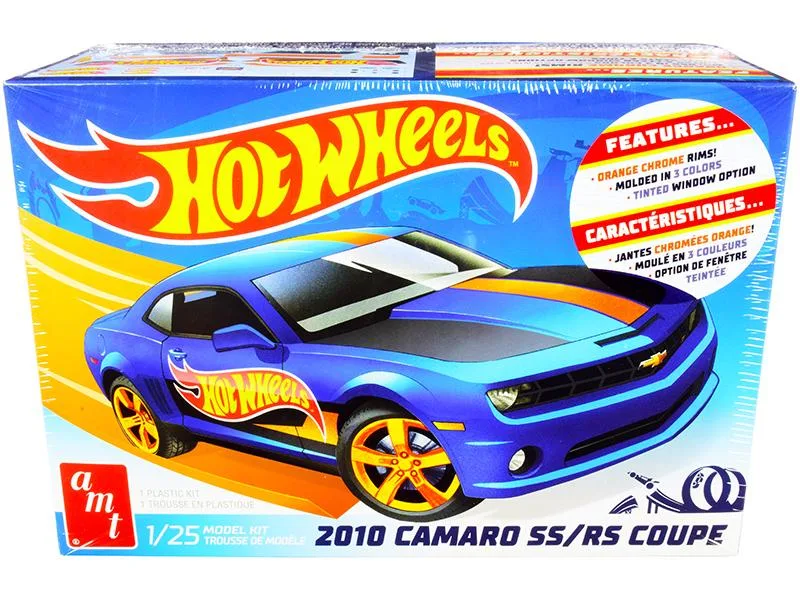 AMT AMT 2010 Chevrolet Camaro SS/RS Coupe "Hot Wheels" 1/25 Scale Model Kit — product photo
