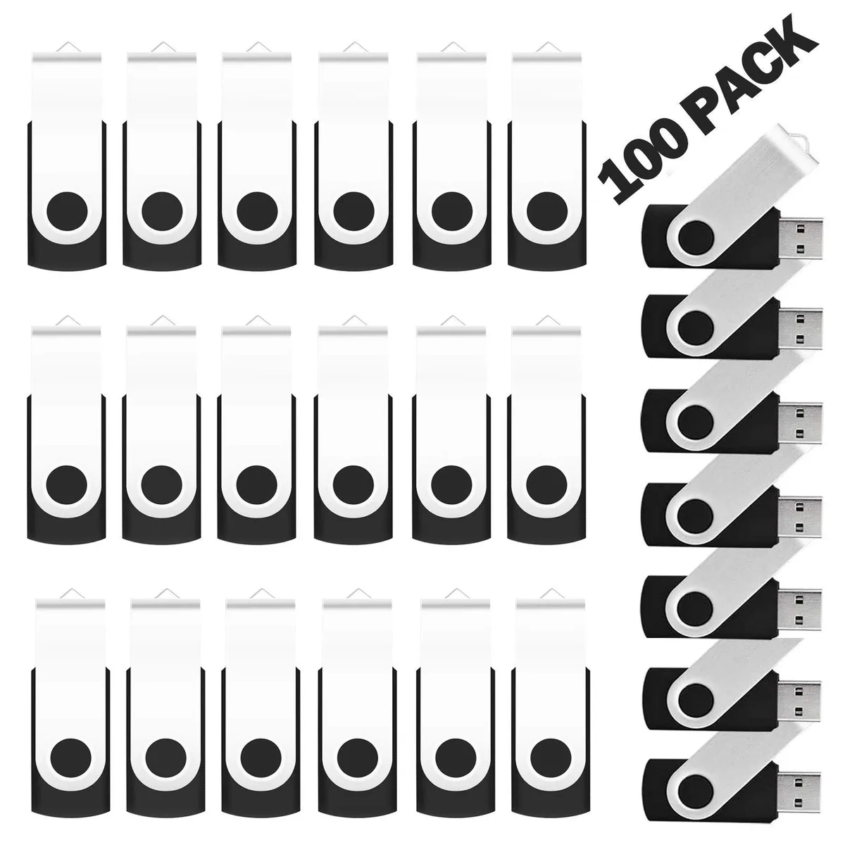 Alphacool Alphacool 2 in 1 Accessories 100 Pack USB 2.0 2GB Black — product photo