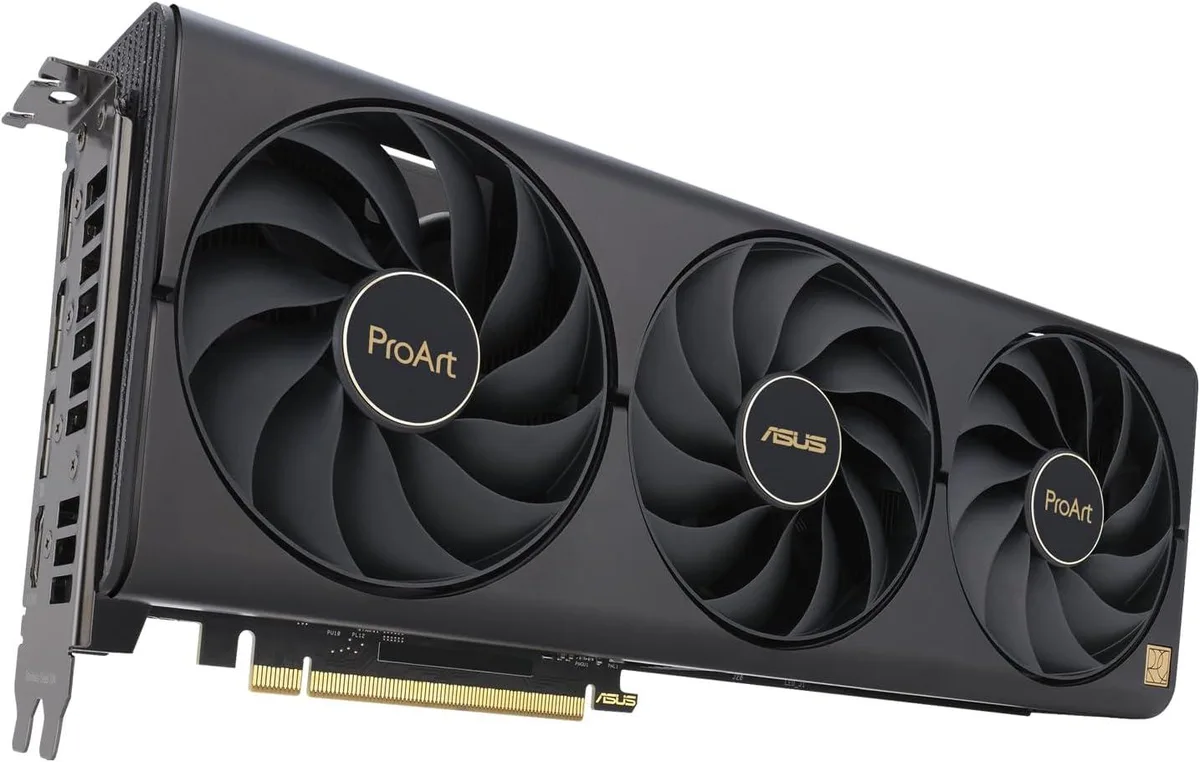 ASUS ASUS ProArt GeForce RTX 4080 Super 16GB GDDR6X OC graphics card — product photo