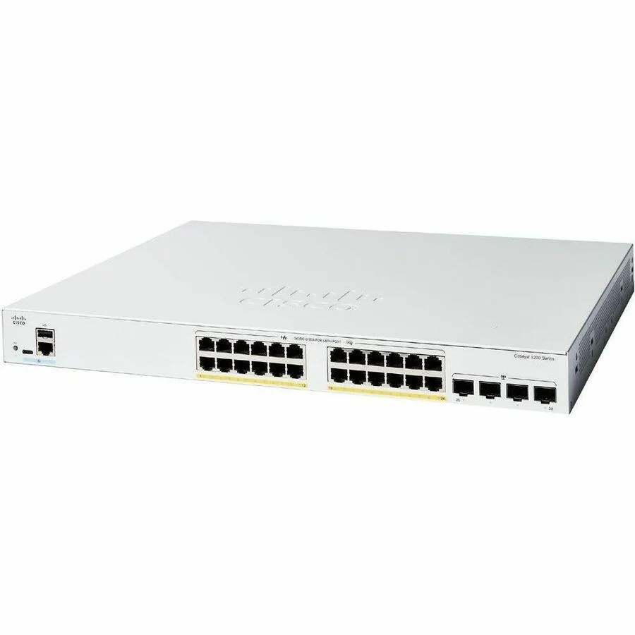 Cisco Systems, Inc. Cisco Systems, Inc. C1200-24T-4G network switch 24 port 4 SFP — product photo