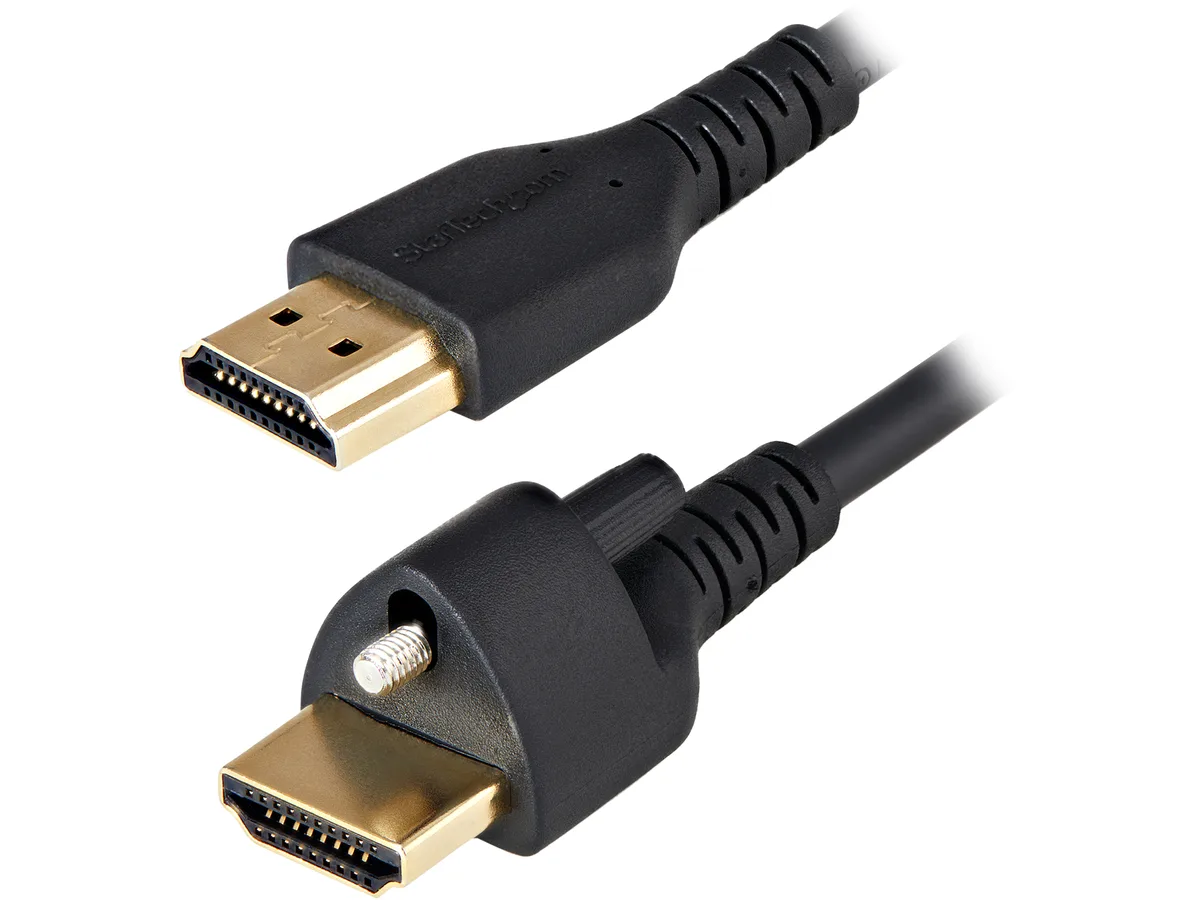 STARTECH STARTECH HDMM2MLS 2m hdmi cable with locking screw 4K 60Hz — product photo