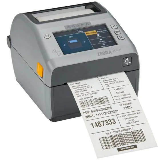 Zebra Zebra ZD6A142-D41L01EZ 203dpi 6ips barcode label printer — product photo