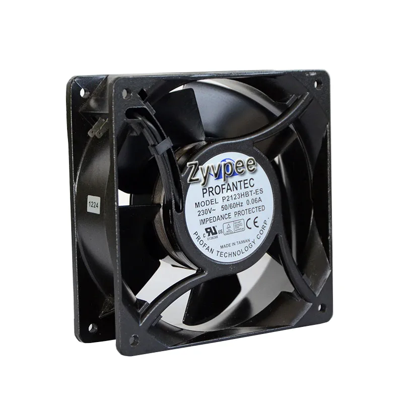 Zyvpee Zyvpee P2123HBT-ES 120mm 38mm 230V 2 Pin case fan — product photo