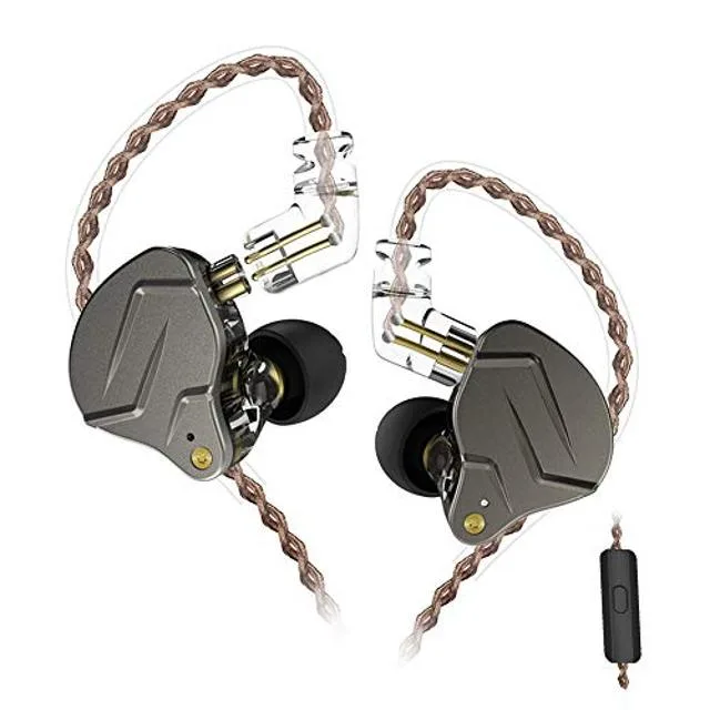 Barbie Barbie KZ ZSN Pro In-Ear Headphone with MIC, Gray — product photo