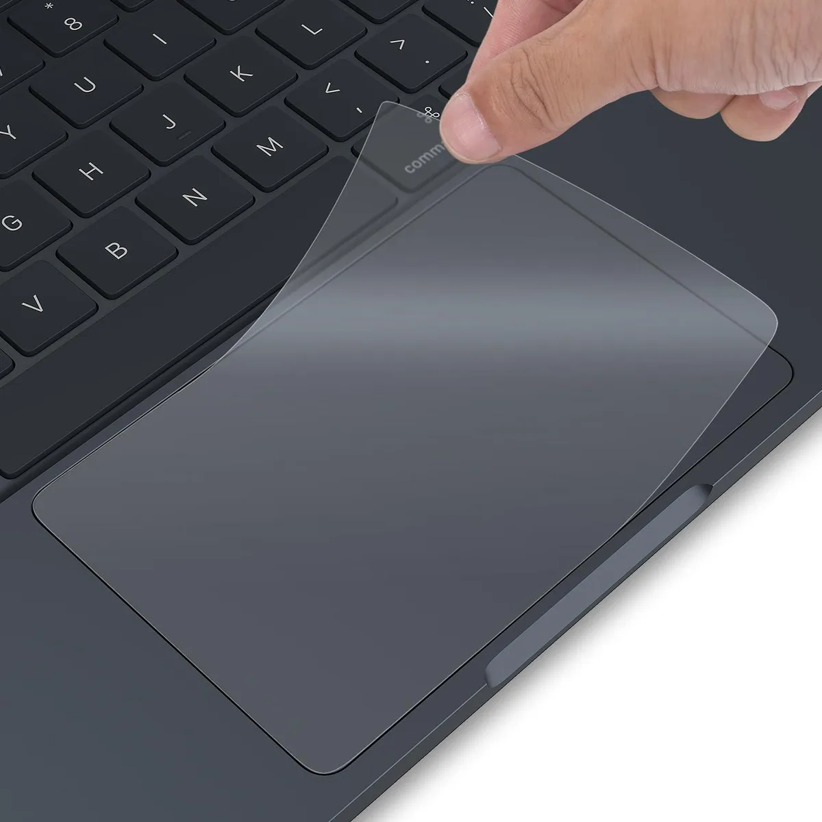  Trackpad Protector Cover for 2026 MacBook Neo 13-inch A3404 Clear 2PCS — product photo
