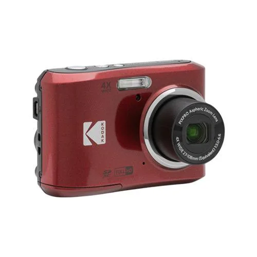 Kodak Kodak PIXPRO FZ45RD 16MP 4x zoom red shoot camera — product photo