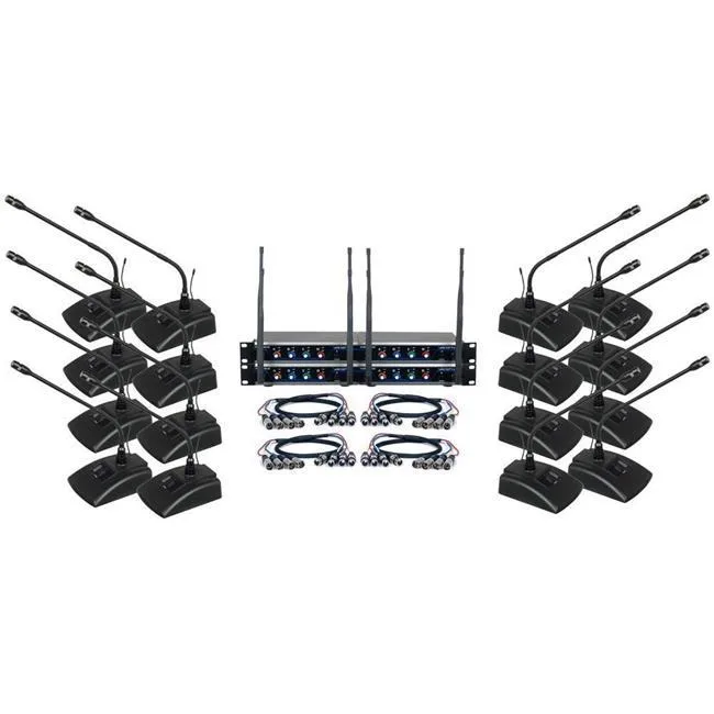 VocoPro VocoPro Digital-Conference-12 16-Channel UHF Wireless Conference System — product photo