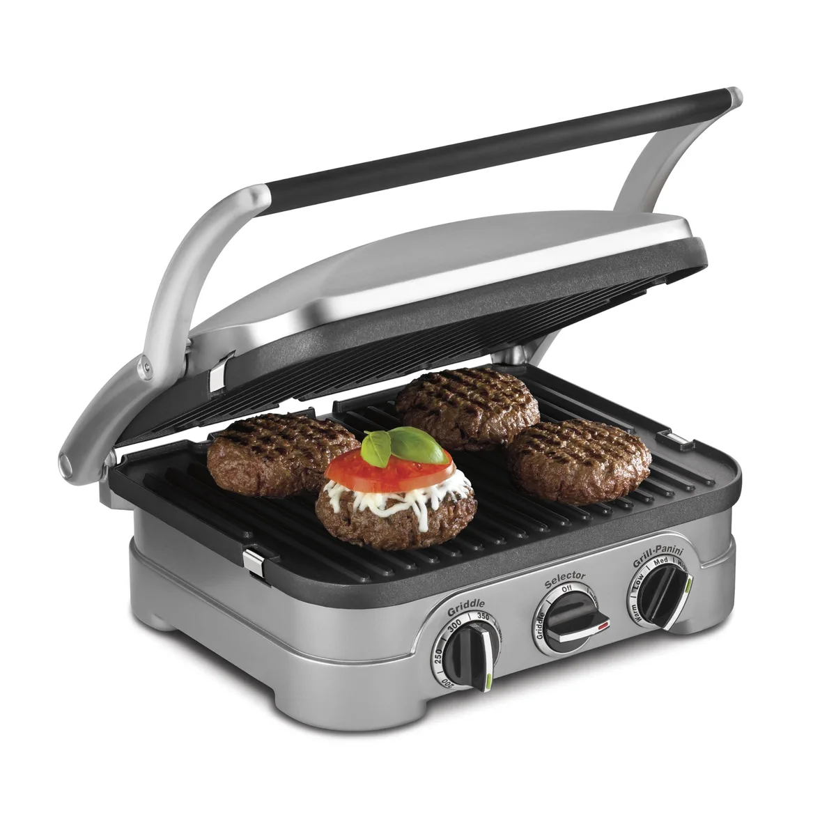  Cuisinart GR-4NNAS Griddler 1500W 5-in-1 Brushed Stainless — product photo