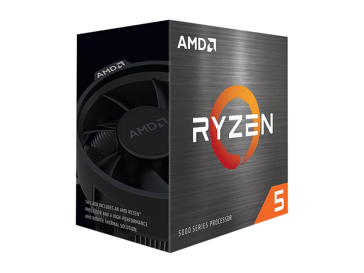 Configurator Configurator Ryzen 5 5500 6-core 12-thread desktop processor — product photo