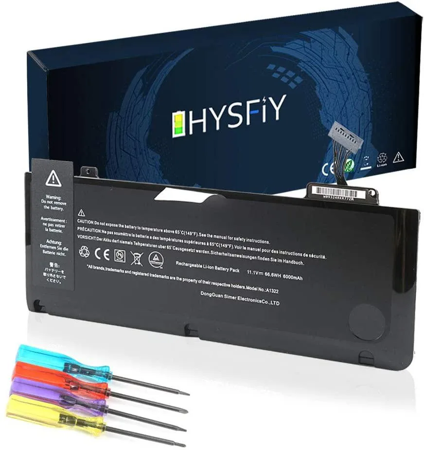 myVolts myVolts MB990J/A laptop battery 66.6Wh 11.1V 6-cell — product photo