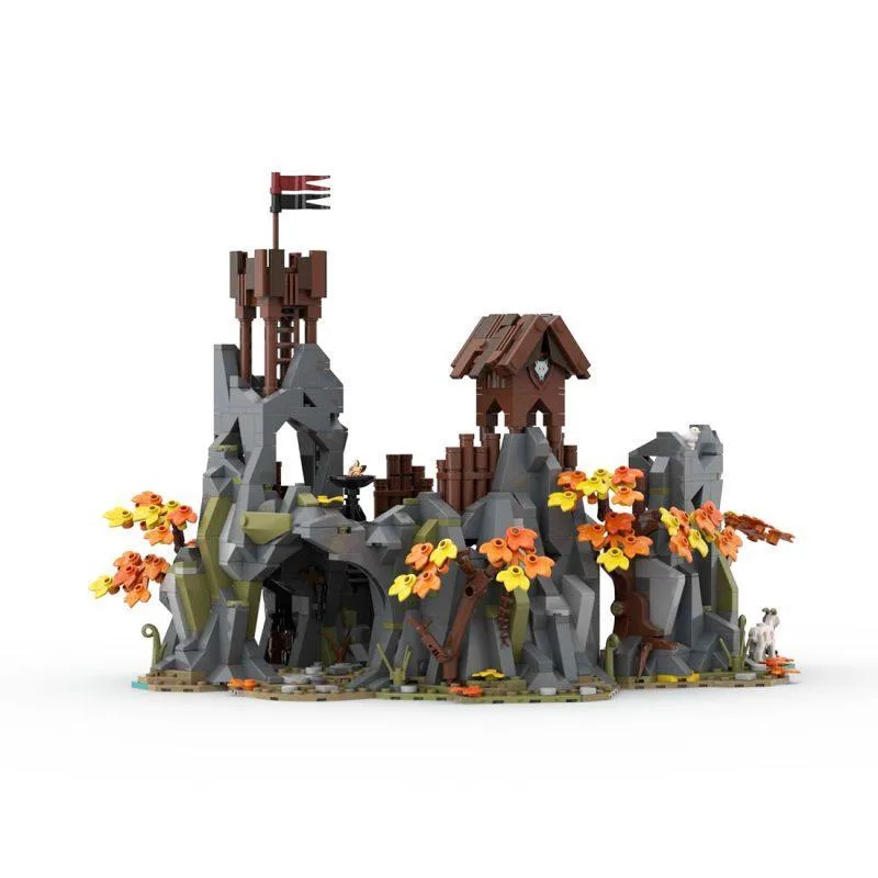 ZITIANYOUBUILD ZITIANYOUBUILD MOC-241073 The Stronghold of Bandit Gavas Building Blocks Set 1303PCS — product photo
