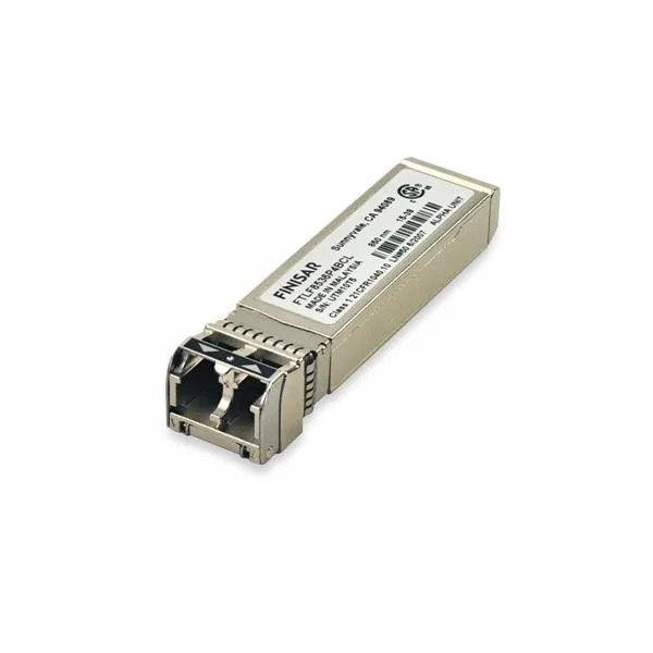 Finisar Corporation Finisar Corporation FTLF8536P4BCL 25.78 Gb/s 850 nm transceiver server rack — product photo