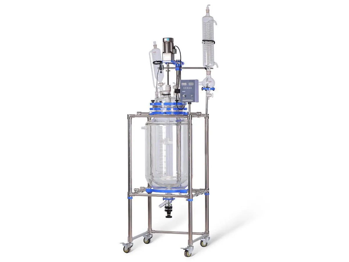 HNZXIB HNZXIB S-100L 100L 220V Glass Reactor laboratory supply — product photo