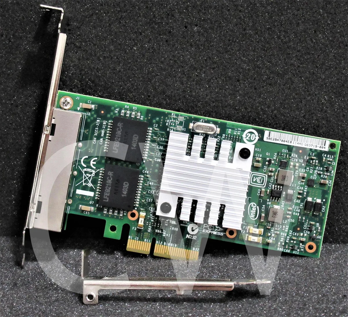 Intel Intel 1340-T4 Quad Port Gigabit Ethernet PCIe 2.0 x4 Network Card — product photo