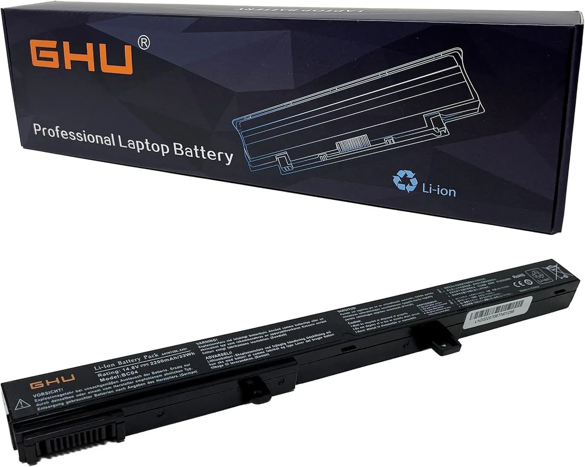PISKEKAT PISKEKAT 33Wh laptop battery A31N1319 A41N1308 for Asus X451 X551 D550 series — product photo