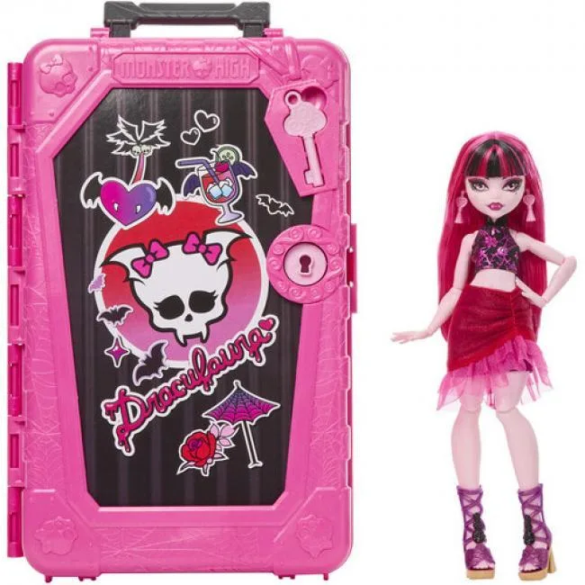 Monster High Monster High JDR50 Draculaura Doll &amp; Playset 19 Surprises 125 Outfits — product photo