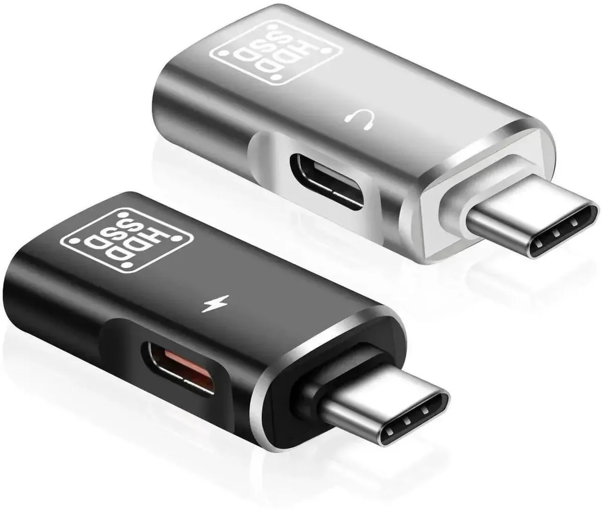 SMUGDESK SMUGDESK 2-in-1 USB-C OTG Adapter USB 3.0 Charging Audio 2 Pack — product photo