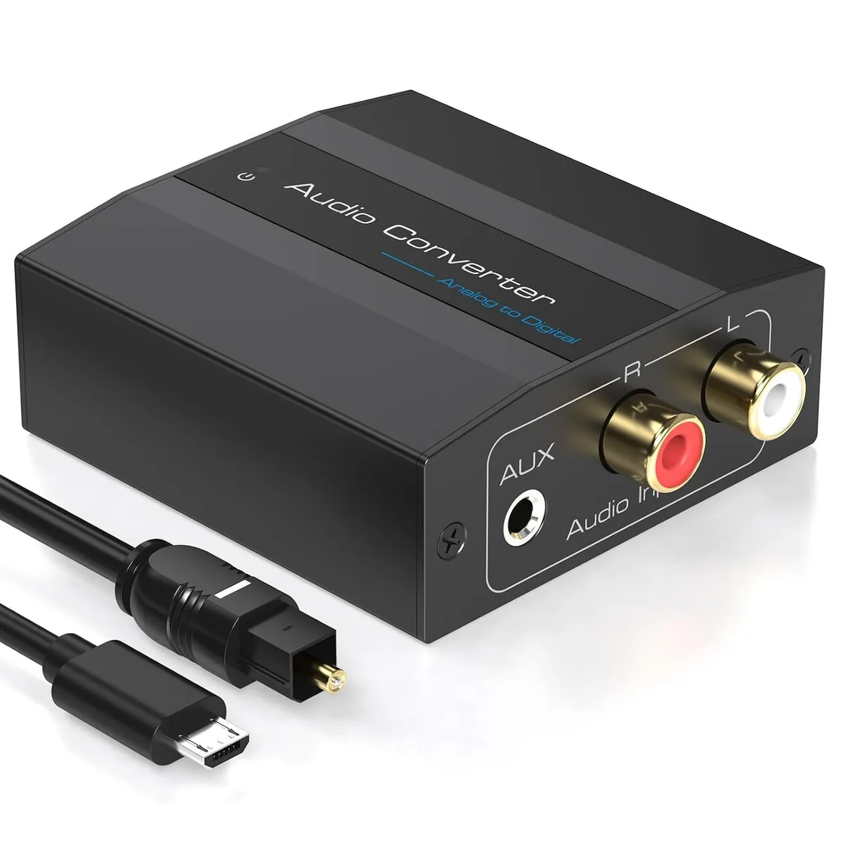 Boxwave Boxwave Analog to Digital Audio Converter RCA/3.5mm to Optical Coaxial Adapter — product photo