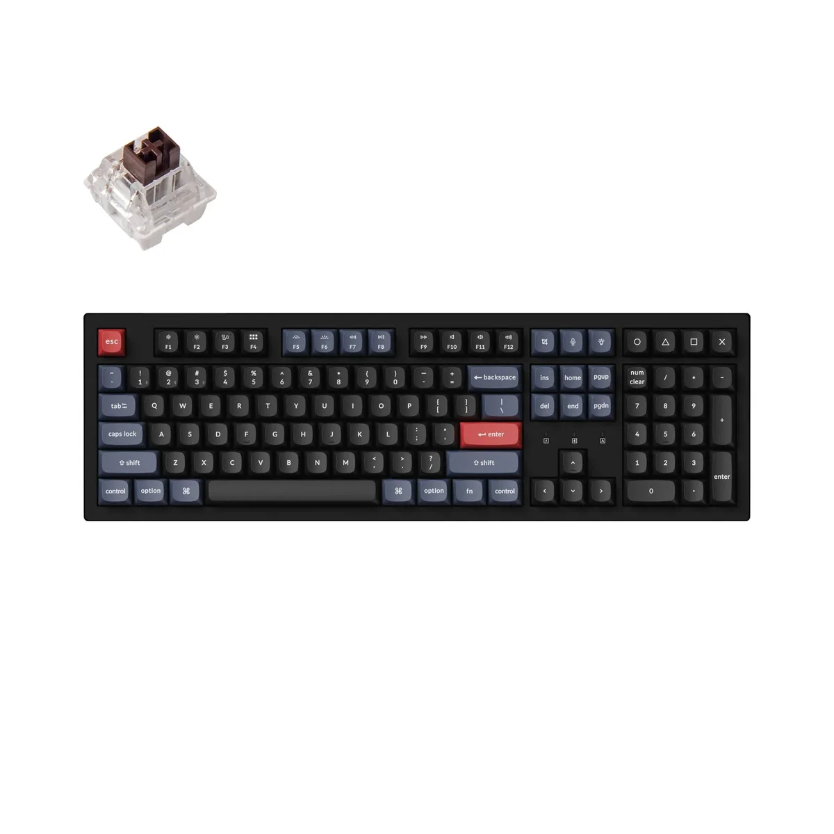  Keychron K10 Pro Full-Size Mechanical Keyboard Bluetooth 5.1 87 Keys — product photo