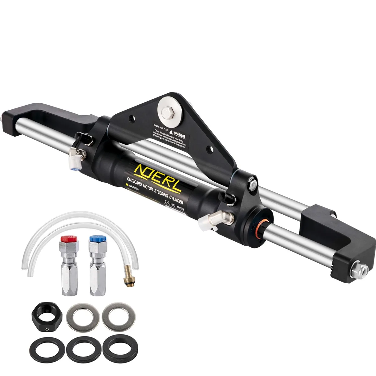 VEVOR VEVOR HC5358-3 Front Mount Hydraulic Steering Cylinder 300HP 1500PSI 5.91in — product photo