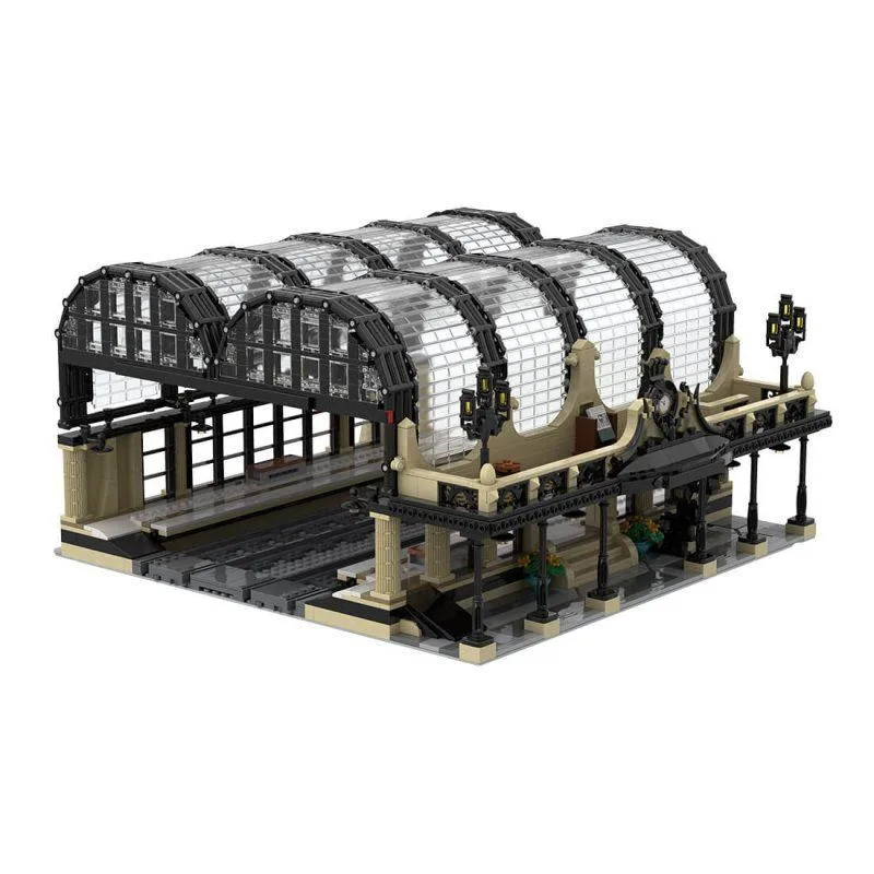 ZITIANYOUBUILD ZITIANYOUBUILD MOC-167905 Train Station 2572pcs — product photo