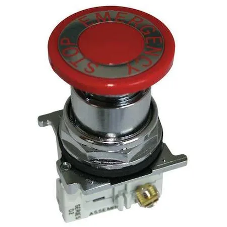Eaton Eaton 10250T5B63-1X Emergency Stop Push Button 30 mm Red 1NO/1NC IP65 — product photo