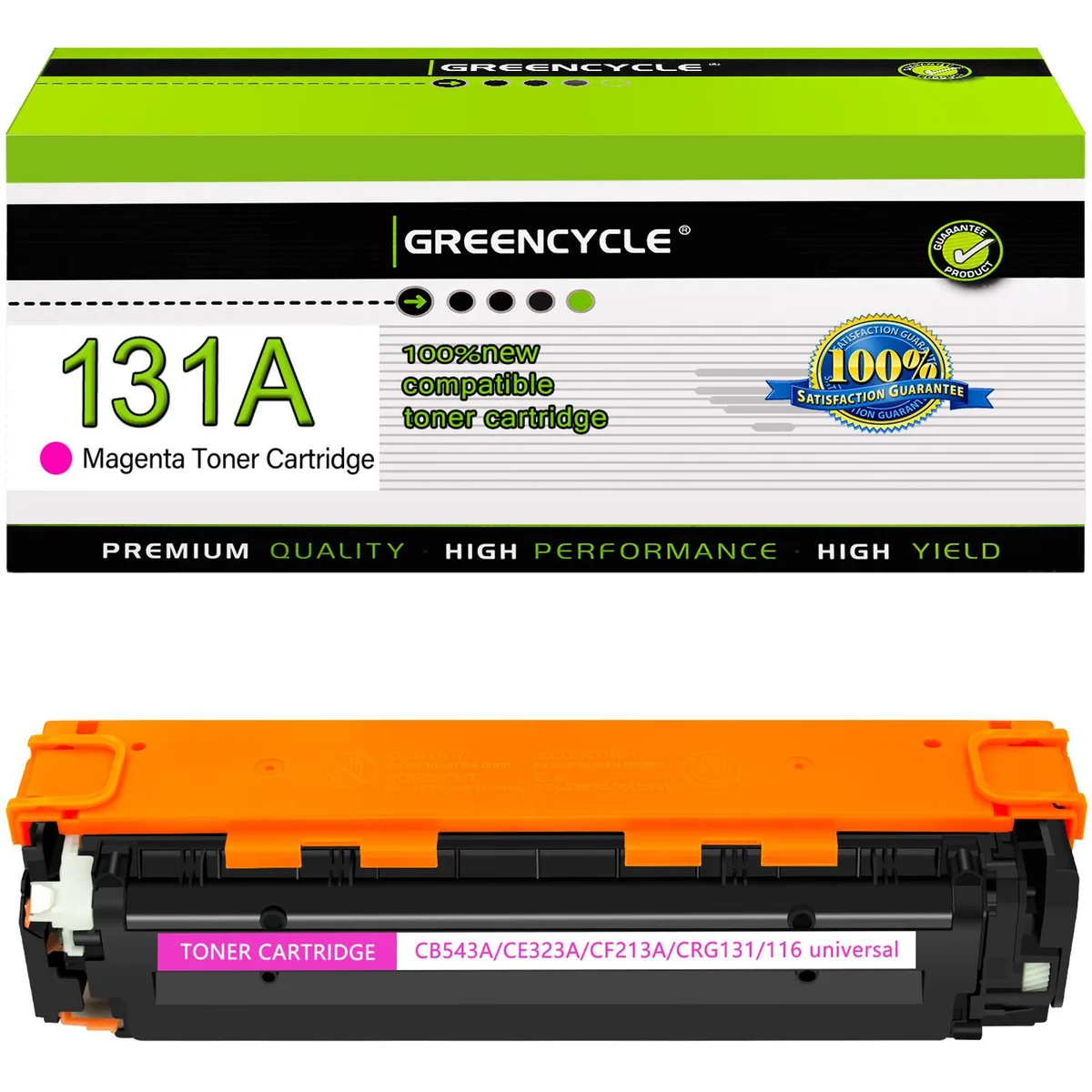 GREENCYCLE GREENCYCLE 131A CF213A Magenta Compatible Toner Cartridge — product photo