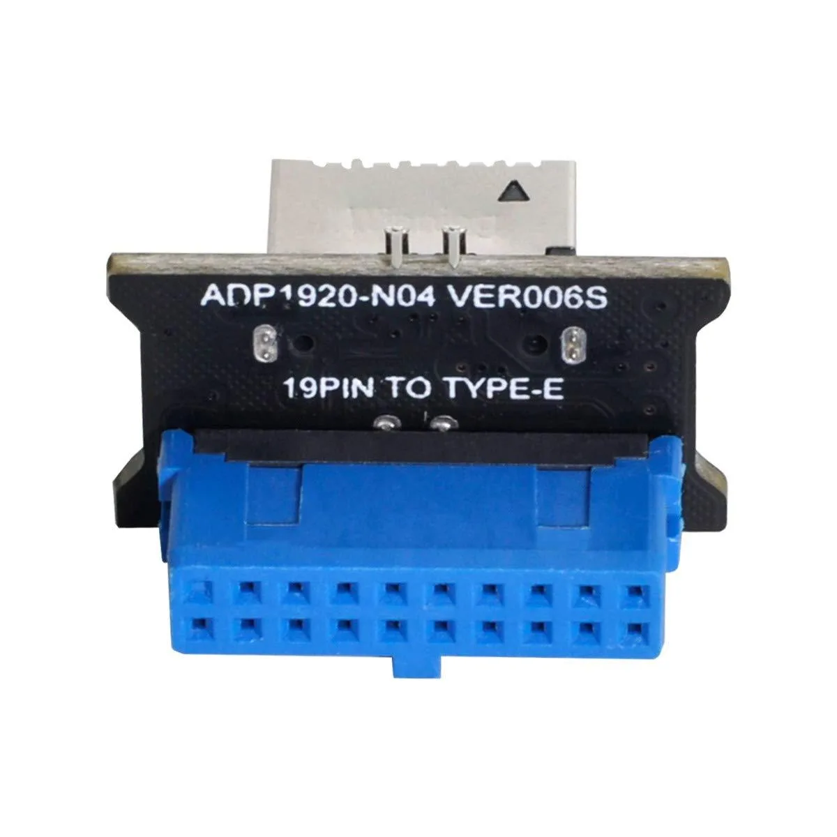 Vszerda Vszerda USB31-VERTICAL-BLUE 19/20Pin to USB 3.1 Type E Vertical Adapter — product photo