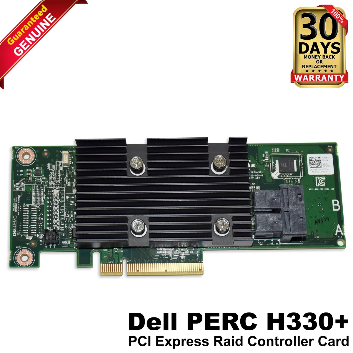 DELL DELL PERCH330 RAID Controller 12Gb/s SAS 6Gb/s SATA PCIe Gen3 — product photo