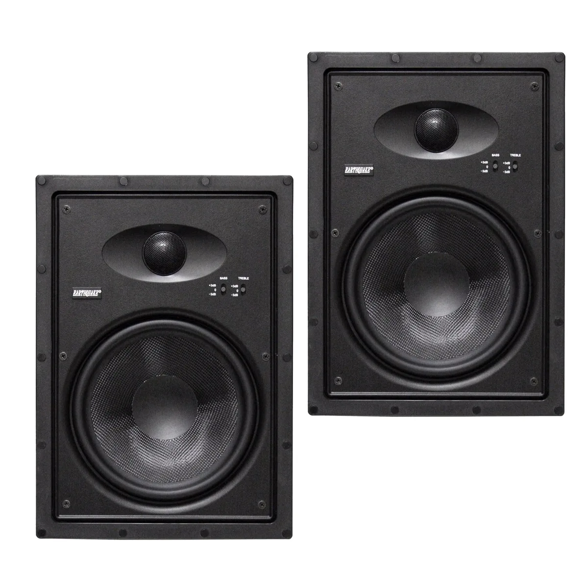 Earthquake Sound Earthquake Sound EWS800 500 W 8 in 8 Ω edgeless in-wall speaker pair — product photo