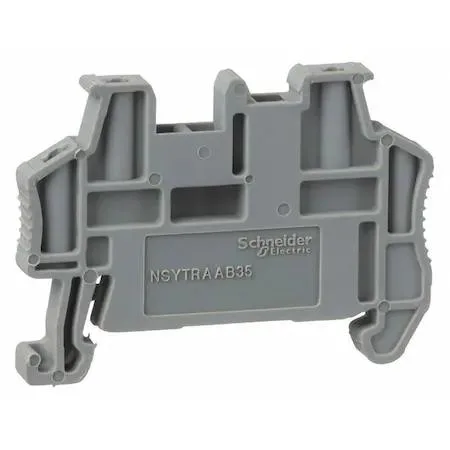 Schneider Electric Schneider Electric NSYTRAAB35 End Clamp Gray Plastic .16 in D — product photo