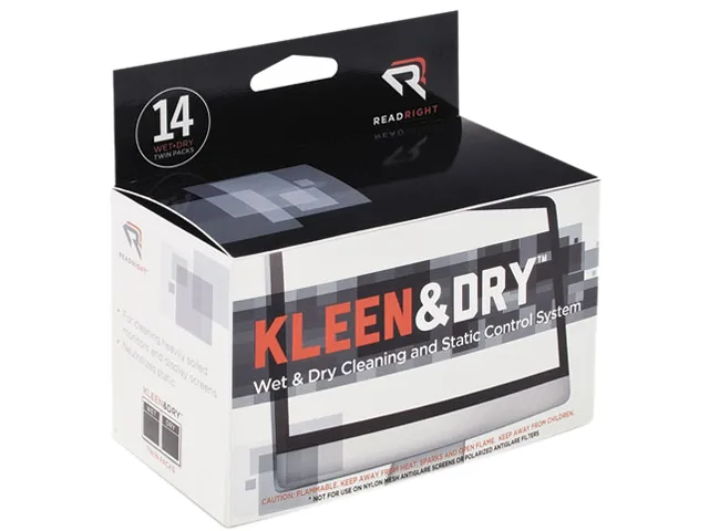 Read Right Read Right RR1205 Screen Cleaning Wipes 14 Twin Packs 28 Wipes — product photo