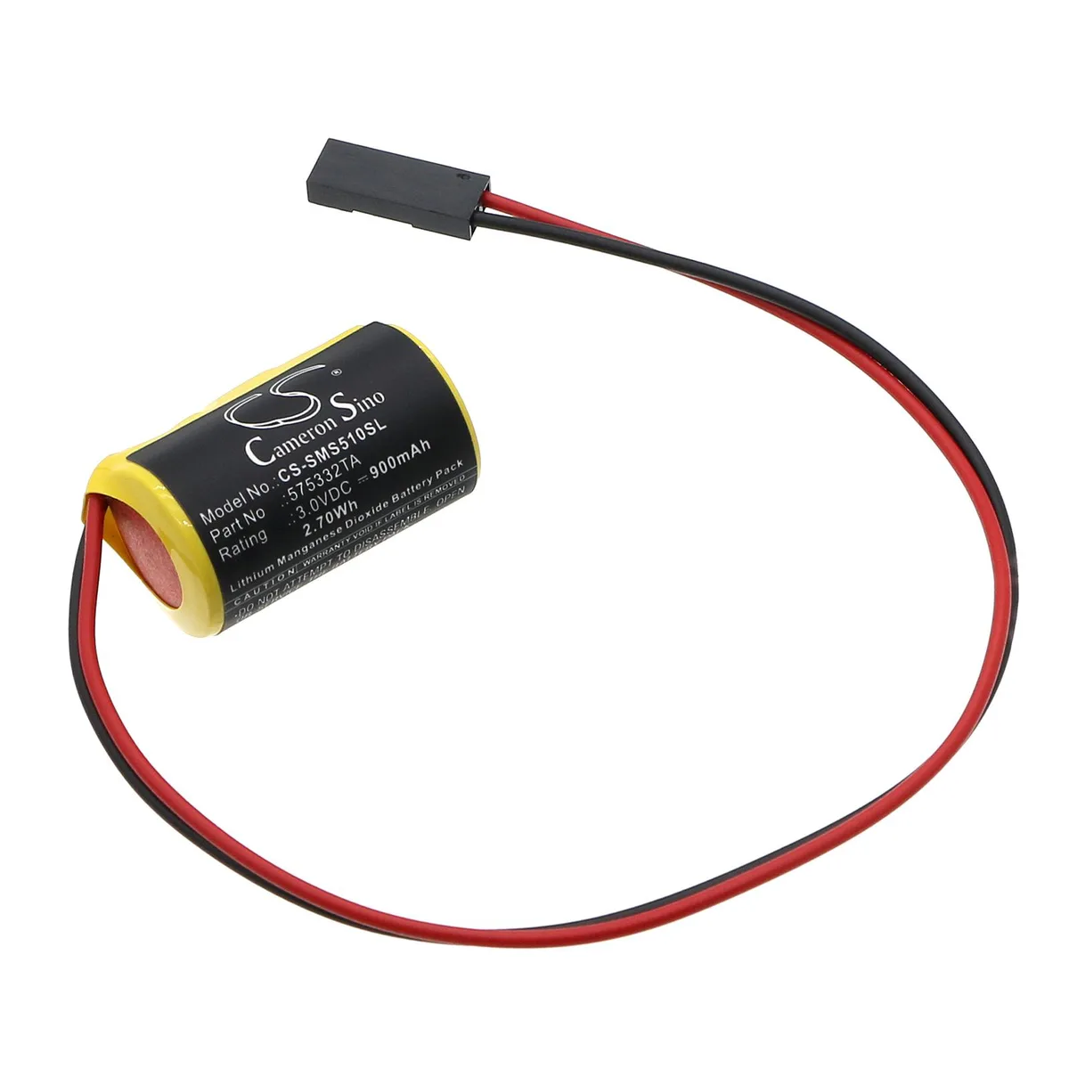 Cameron & Co Cameron & Co DS-CS-SMS510SL standard battery Li-MnO2 3.0V .9Ah green — product photo
