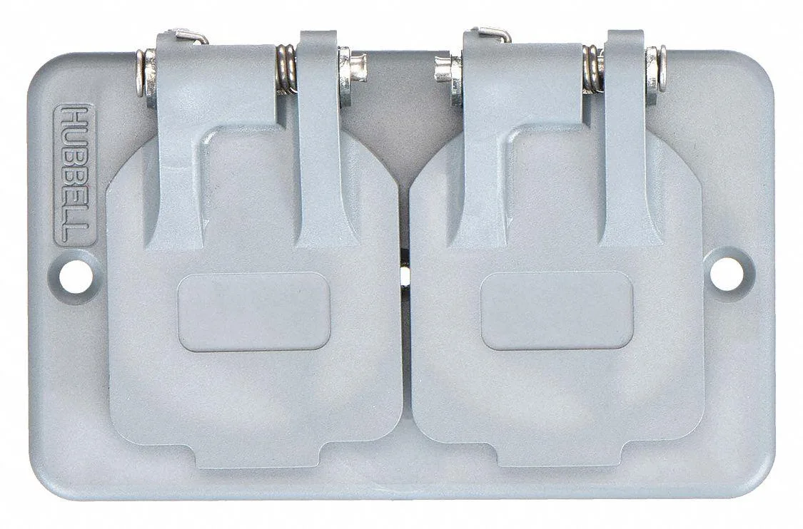 Hubbell Incorporated Hubbell Incorporated HBL3056 Weatherproof Cover 1 Gang Thermoplastic — product photo