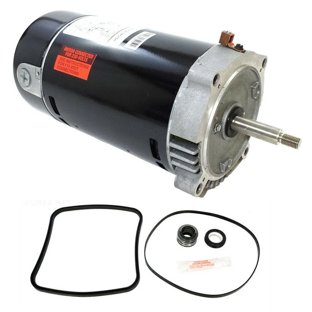 Hayward Super Pump 1.5 HP motor replacement kit with gaskets and seal