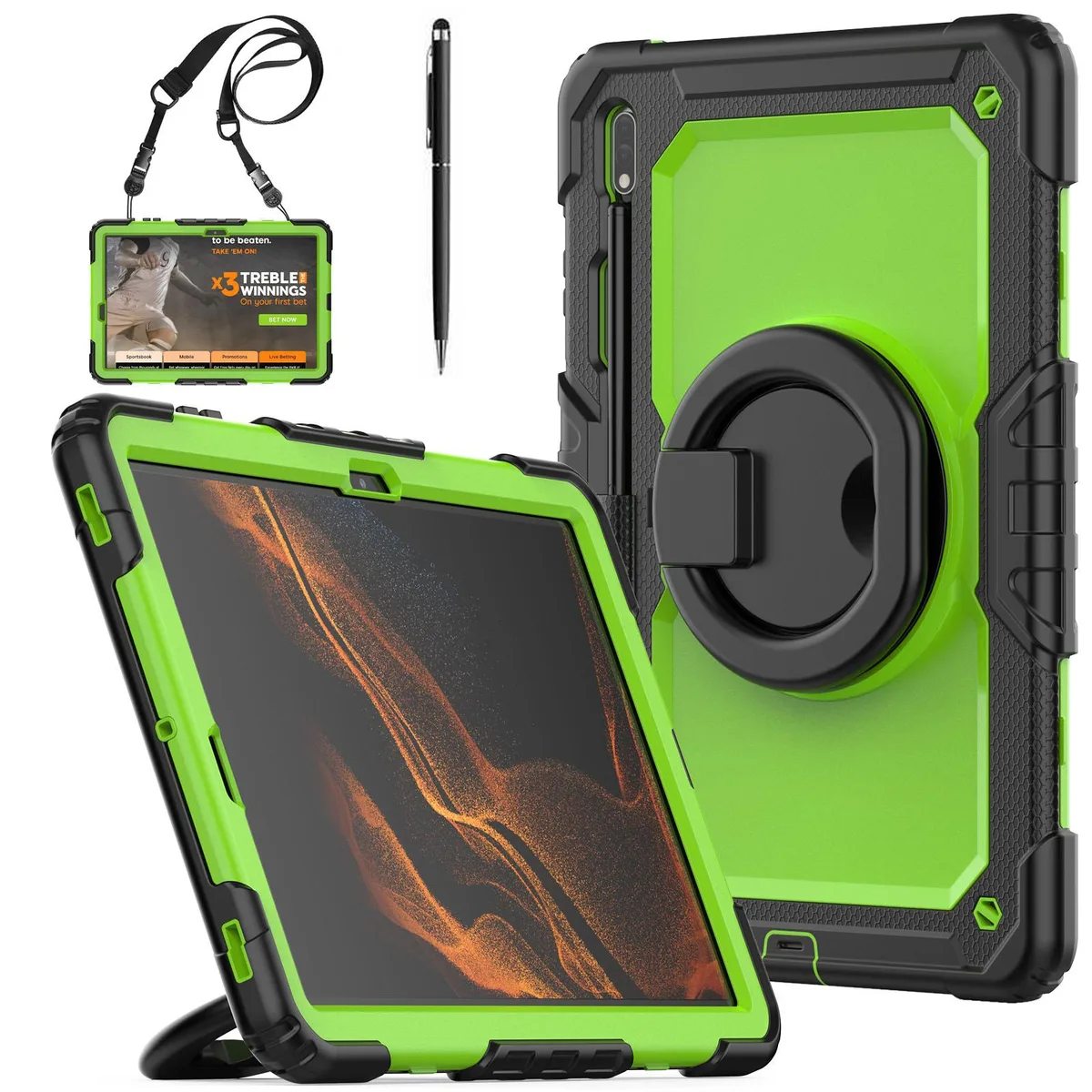 BONAEVER BONAEVER SM-X800/SM-X806 12.4 inch tablet case Green — product photo