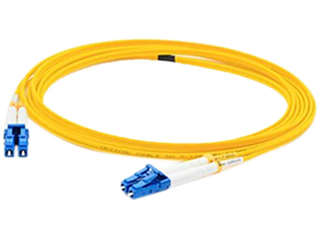 AddOn AddOn ADD-LC-LC-2MS9SMF fibre optic cable 0.5 ft LC male simplex yellow — product photo