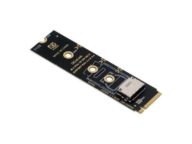 LORDWORLD LORDWORLD 2280 PCI-E 4.0 M.2 M-Key to Oculink SFF-8612 SFF-8611 Vertical Host Adapter — product photo