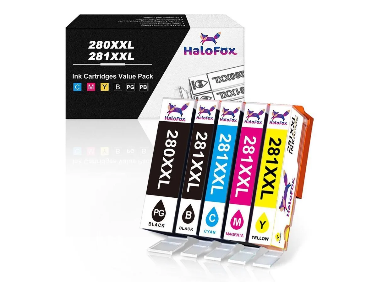 V4ink V4ink 5-Pack PGI-280 XXL CLI-281 XXL Ink Cartridges — product photo