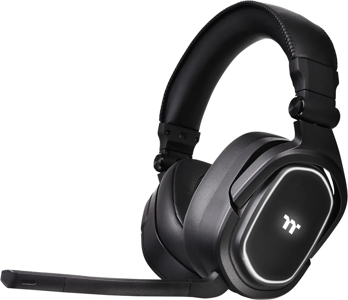 Thermaltake Thermaltake Argent H5 Wireless Headset, 40mm, DTS 7.1, Black — product photo