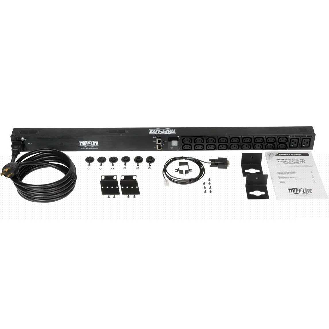 Tripp Lite Tripp Lite PDUMNV20HV2LX PDU 3.3/3.7 kW 208/230V 18 C13 2 C19 LX — product photo