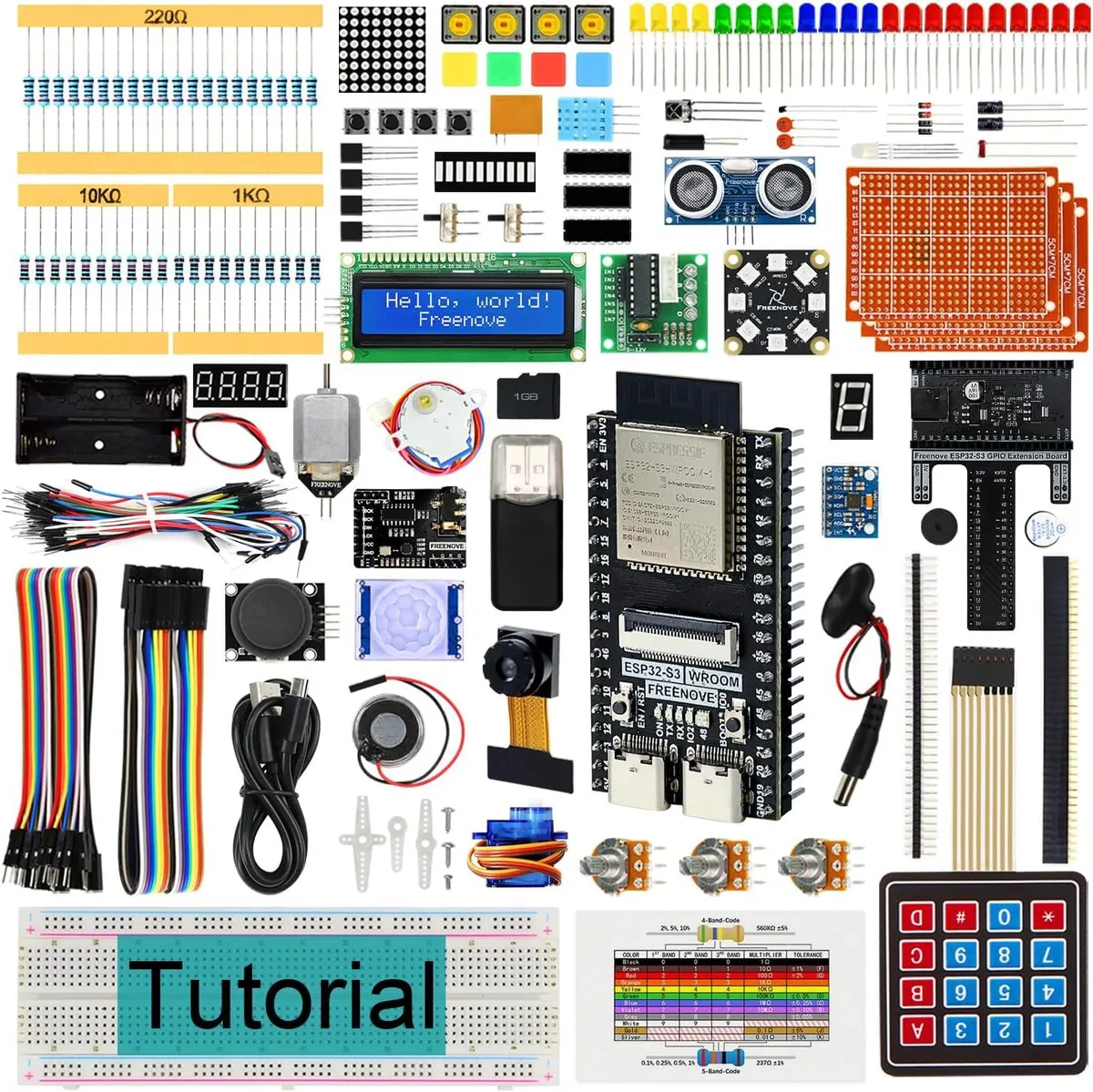 MCDODO MCDODO ESP32-S3 CAM Kit 240 MHz 116 Projects 243 Items — product photo