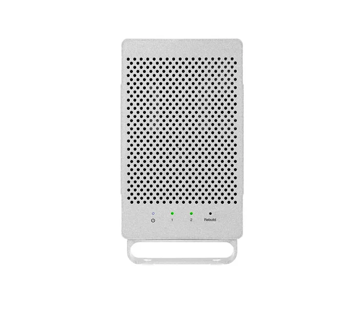 OWC OWC OWCMED3ER7T02.0 2TB 3.5" USB 3.2 + eSATA RAID external hard drive — product photo