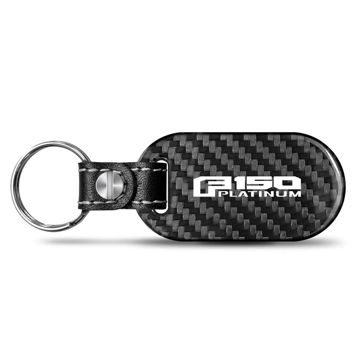 iPick Image, LLC iPick Image, LLC Ford F-150 Platinum Real Carbon Fiber Key Chain — product photo