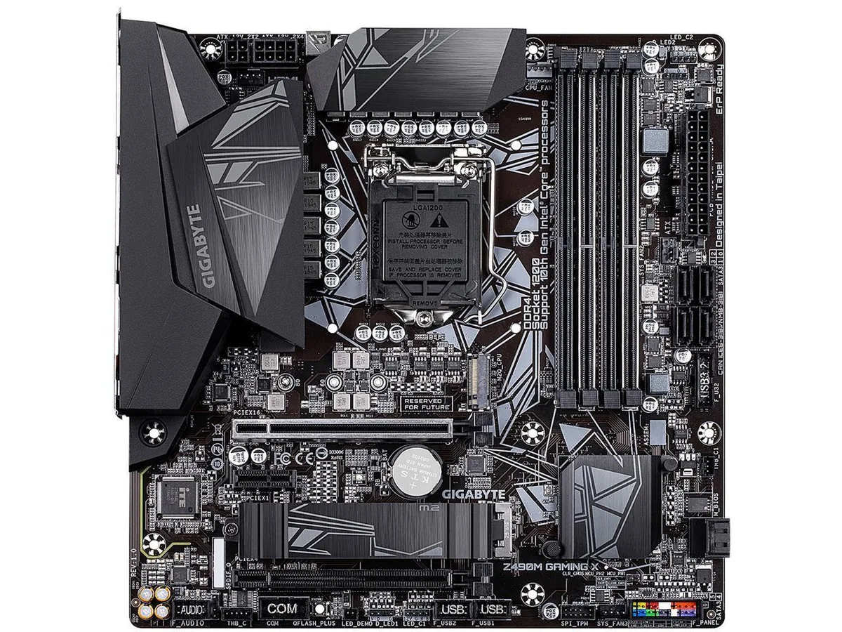 GIGABYTE GIGABYTE Z490M GAMING X Intel motherboard — product photo