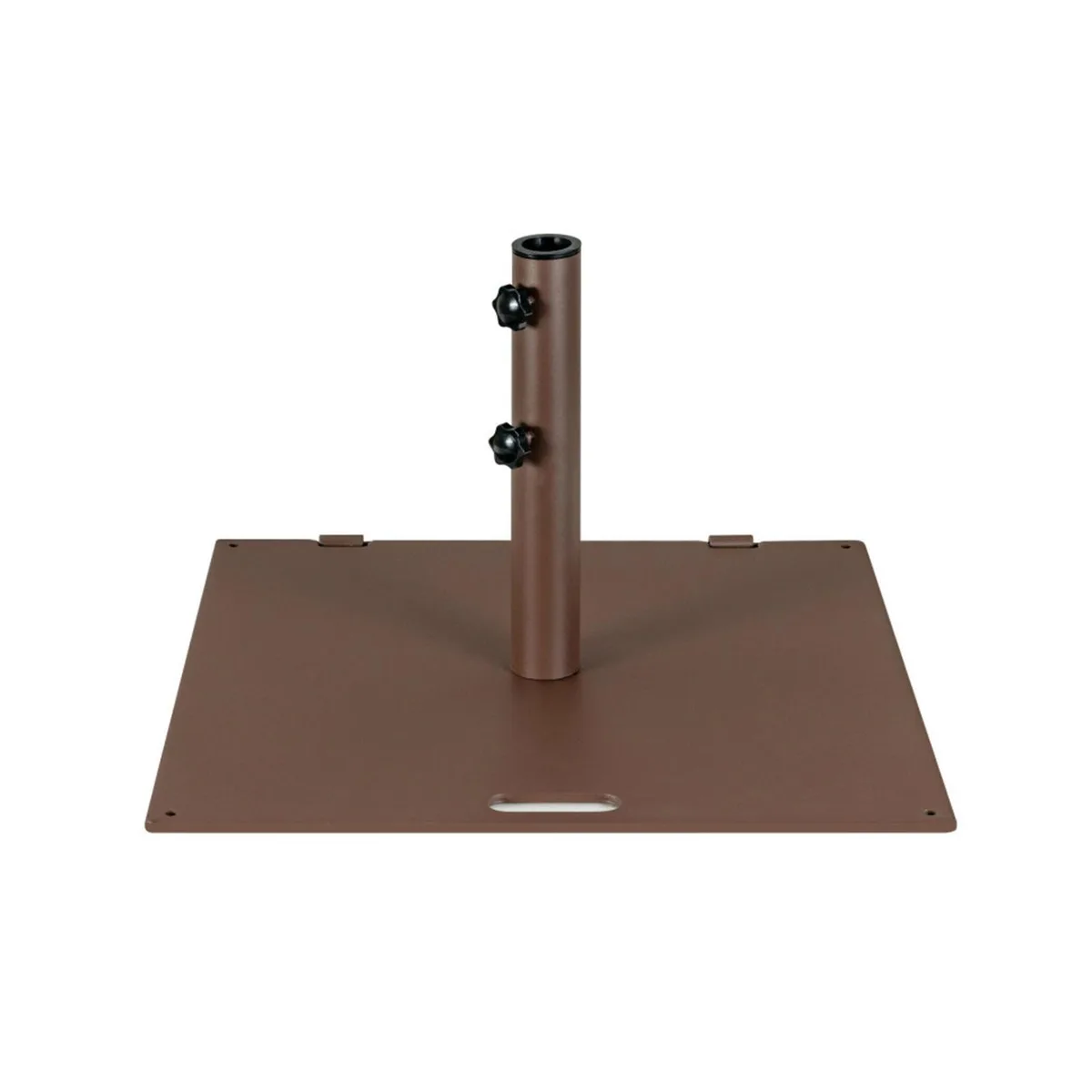 SlickBlue SlickBlue 50 LBS 24 Inch Square Patio Umbrella Base Brown — product photo