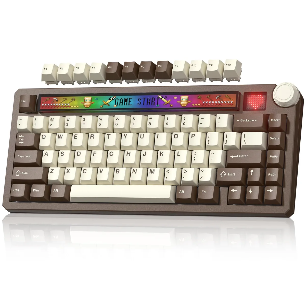 Womier Womier SK80 75% Gaming Keyboard with Screen and Knob — product photo