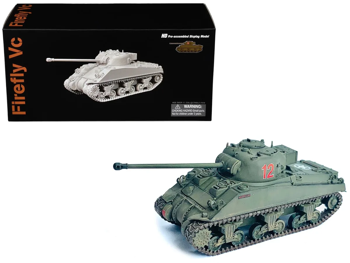 Dragon Models Dragon Models British Sherman Firefly Vc Tank #12 "NEO Dragon Armor" 1/72 hobby collectible — product photo